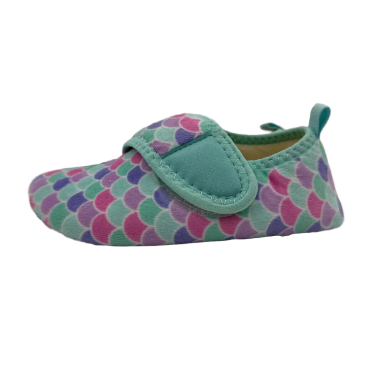 Velcro Rubber Sole Mermaid House Slippers