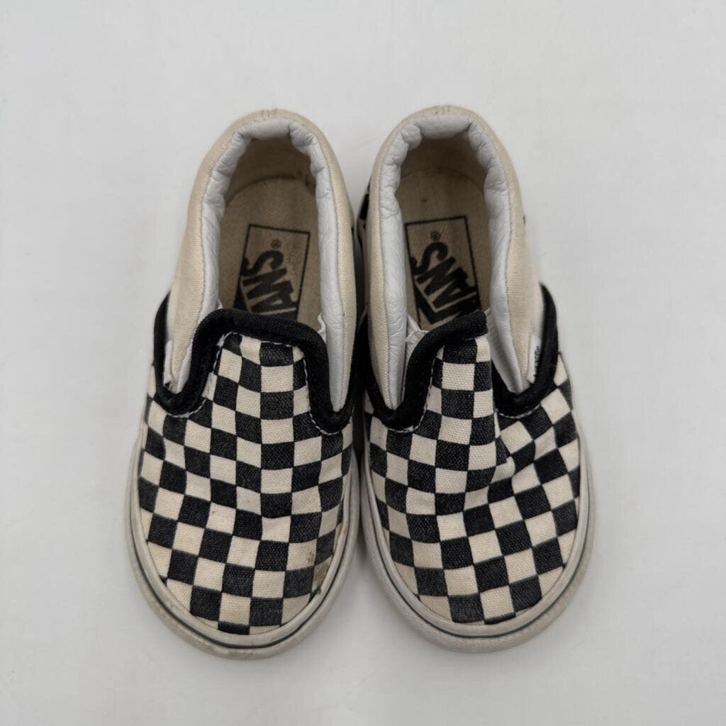 Slip On Checkered Sneakers