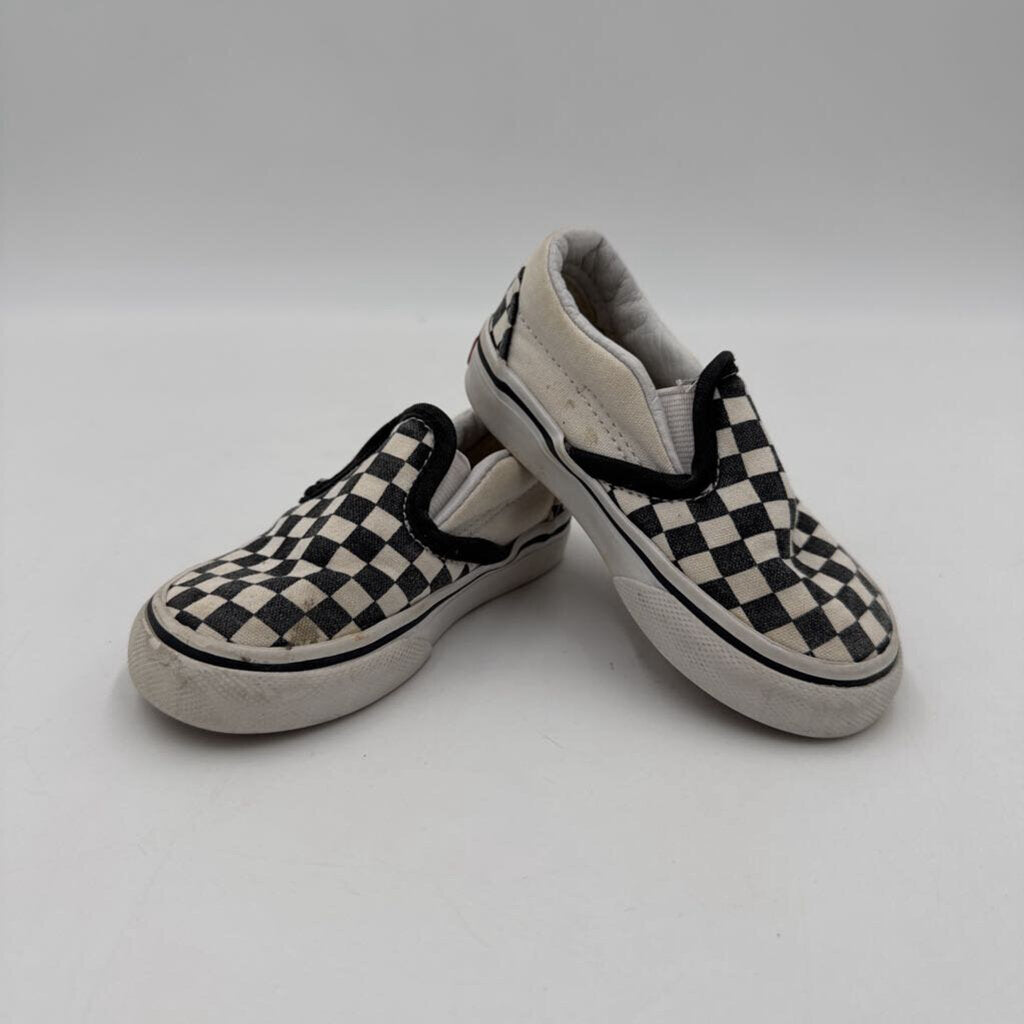 Slip On Checkered Sneakers