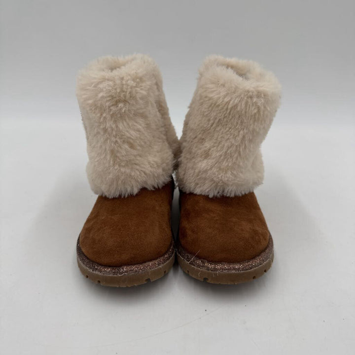 Zip Up Fleece Lined Boots