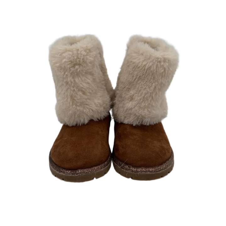 Zip Up Fleece Lined Boots