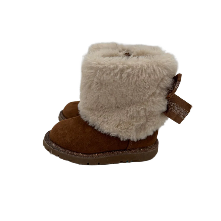 Zip Up Fleece Lined Boots