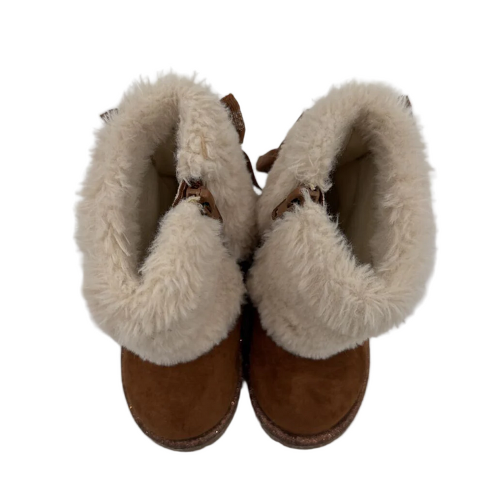 Zip Up Fleece Lined Boots