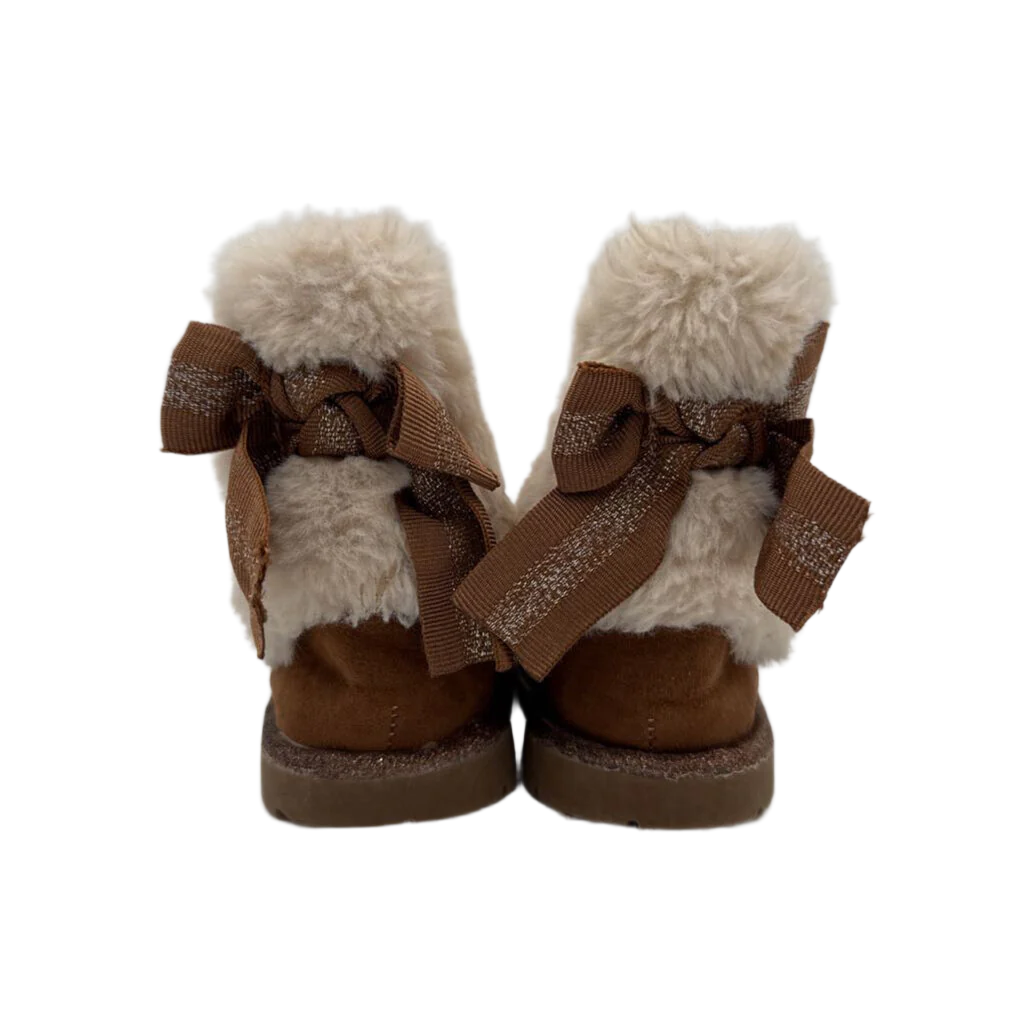 Zip Up Fleece Lined Boots