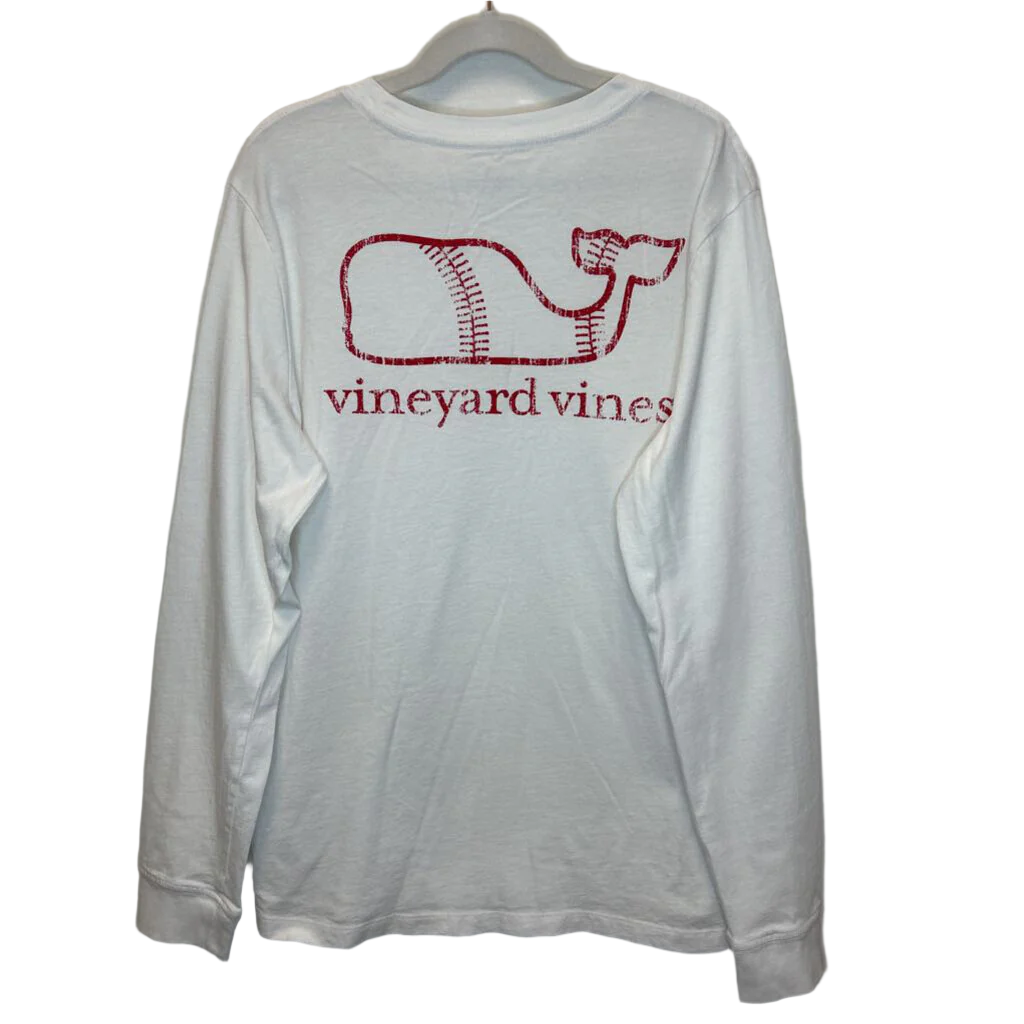LS Shirt / Football Whale Decal