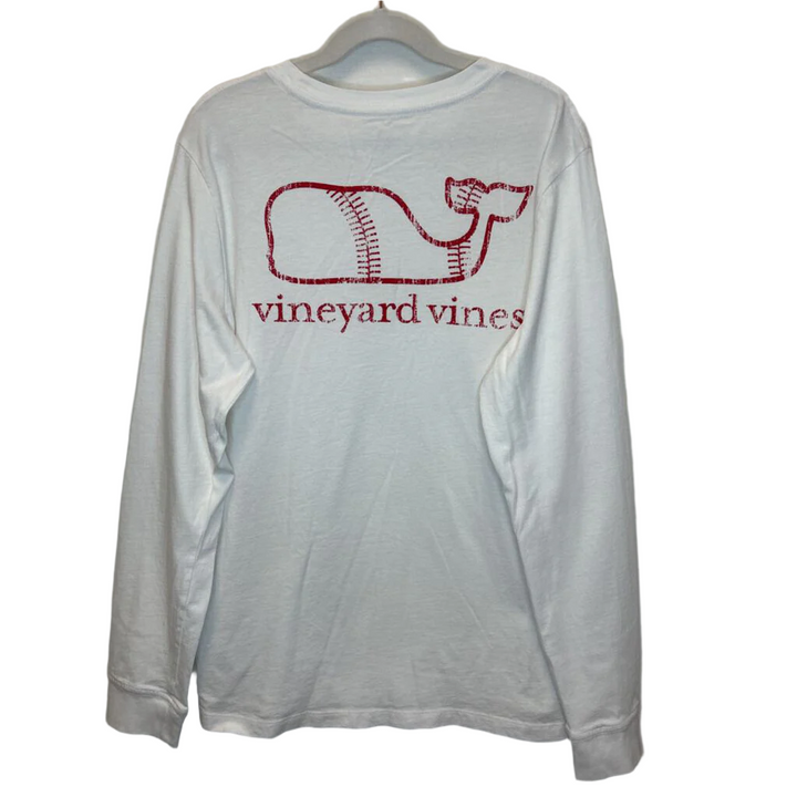 LS Shirt / Football Whale Decal