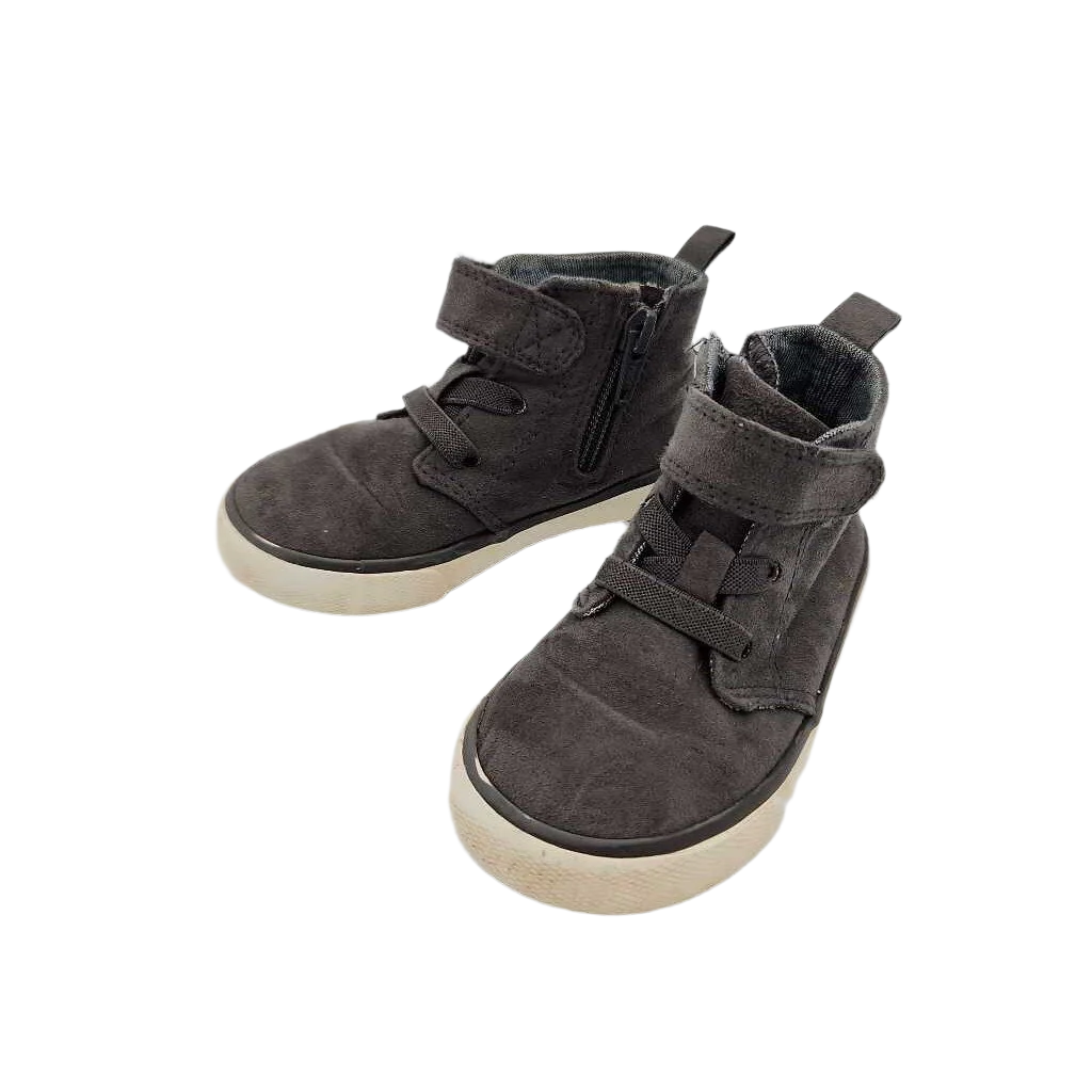 Velcro High Top Shoes