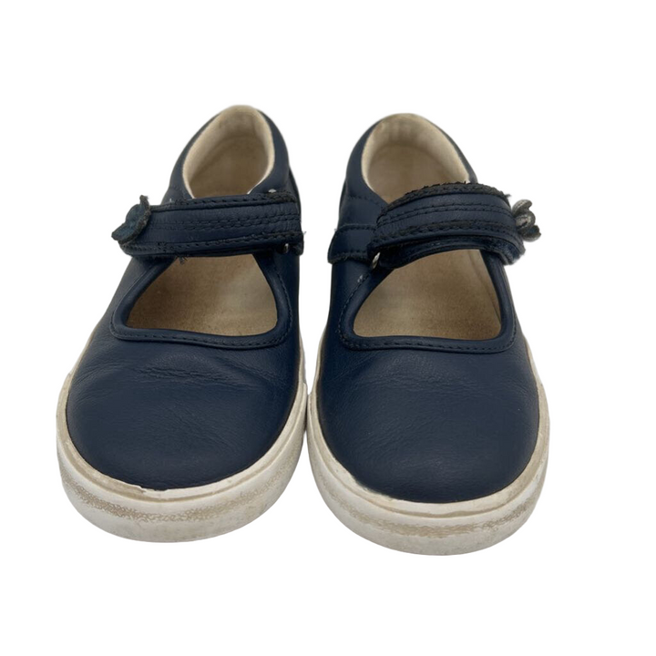 Velcro Leather Mary Janes