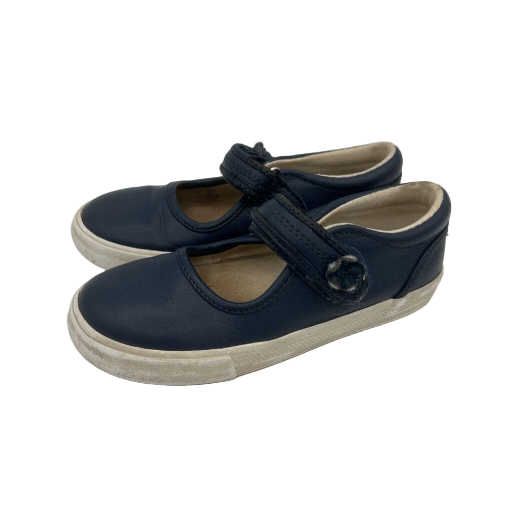 Velcro Leather Mary Janes