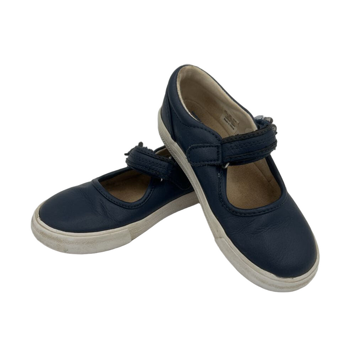 Velcro Leather Mary Janes