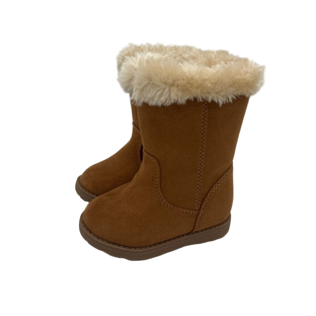 Zip Up Fur Lined Tall Boots