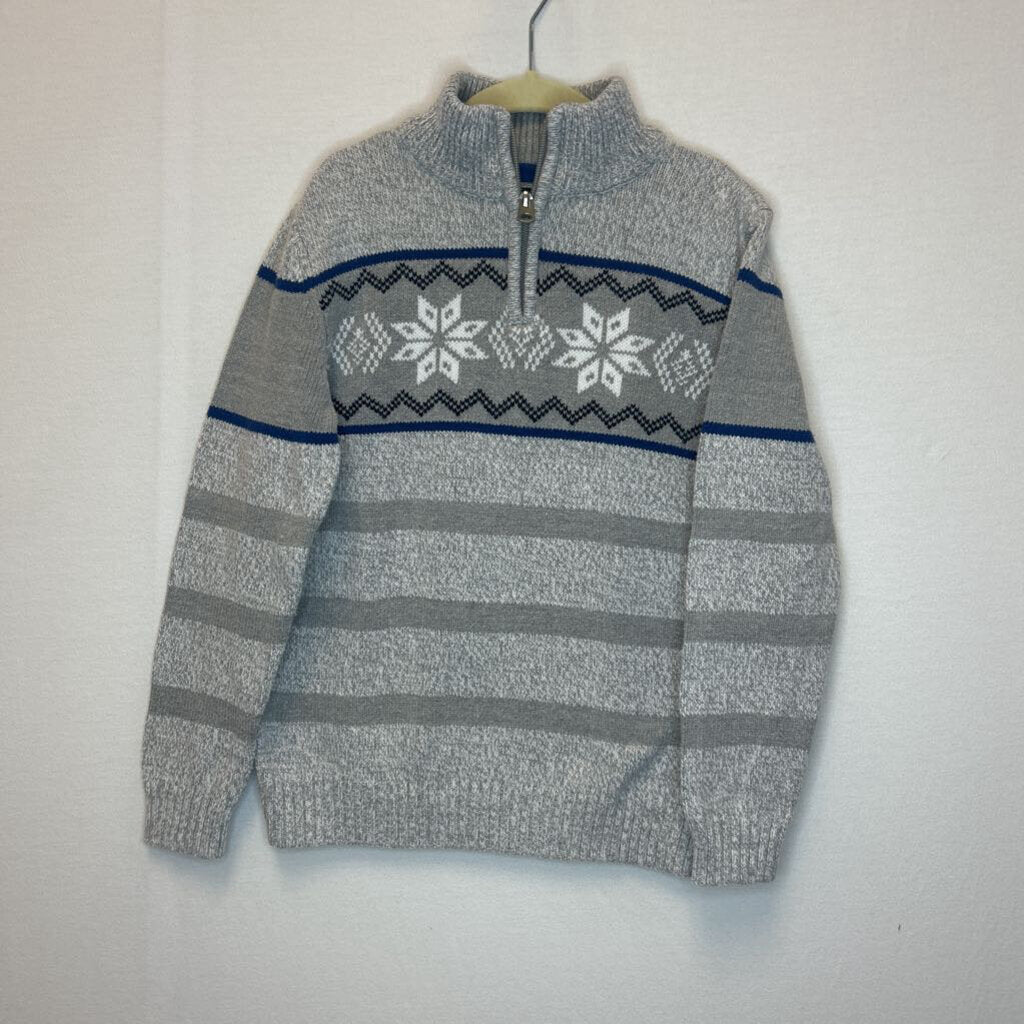 Qtr Zip Pullover Sweater / Pattern