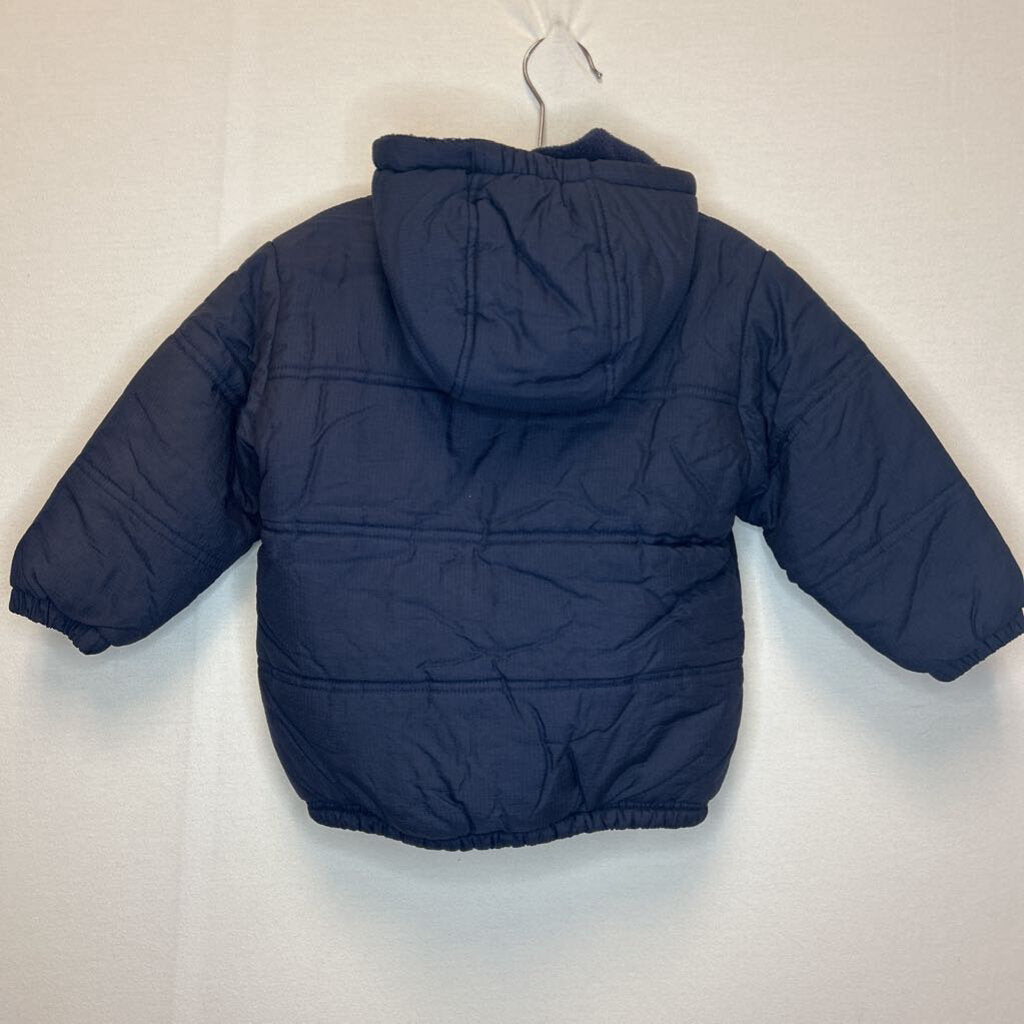 Hooded Fleece Lined Puffer Jacket