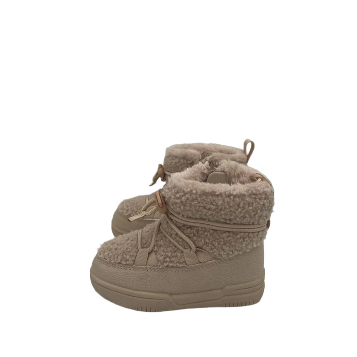 Zip Up Fleece Winter Boots