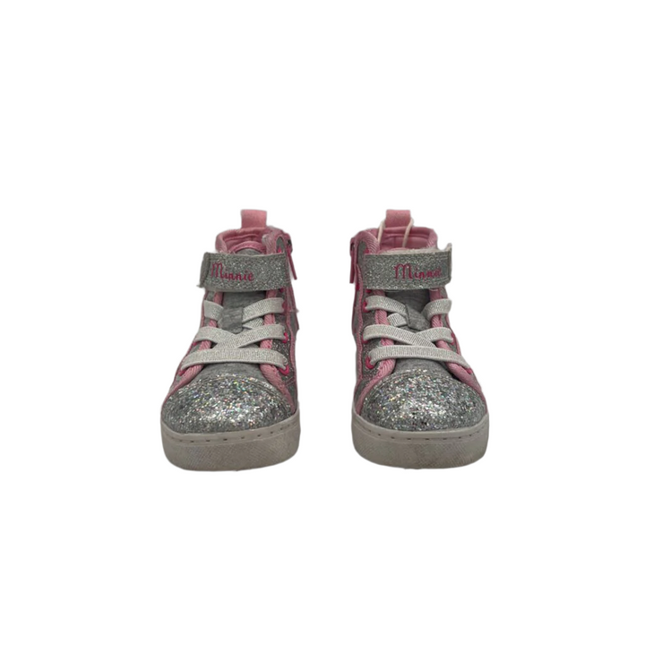Zip Up High Tops / Minnie