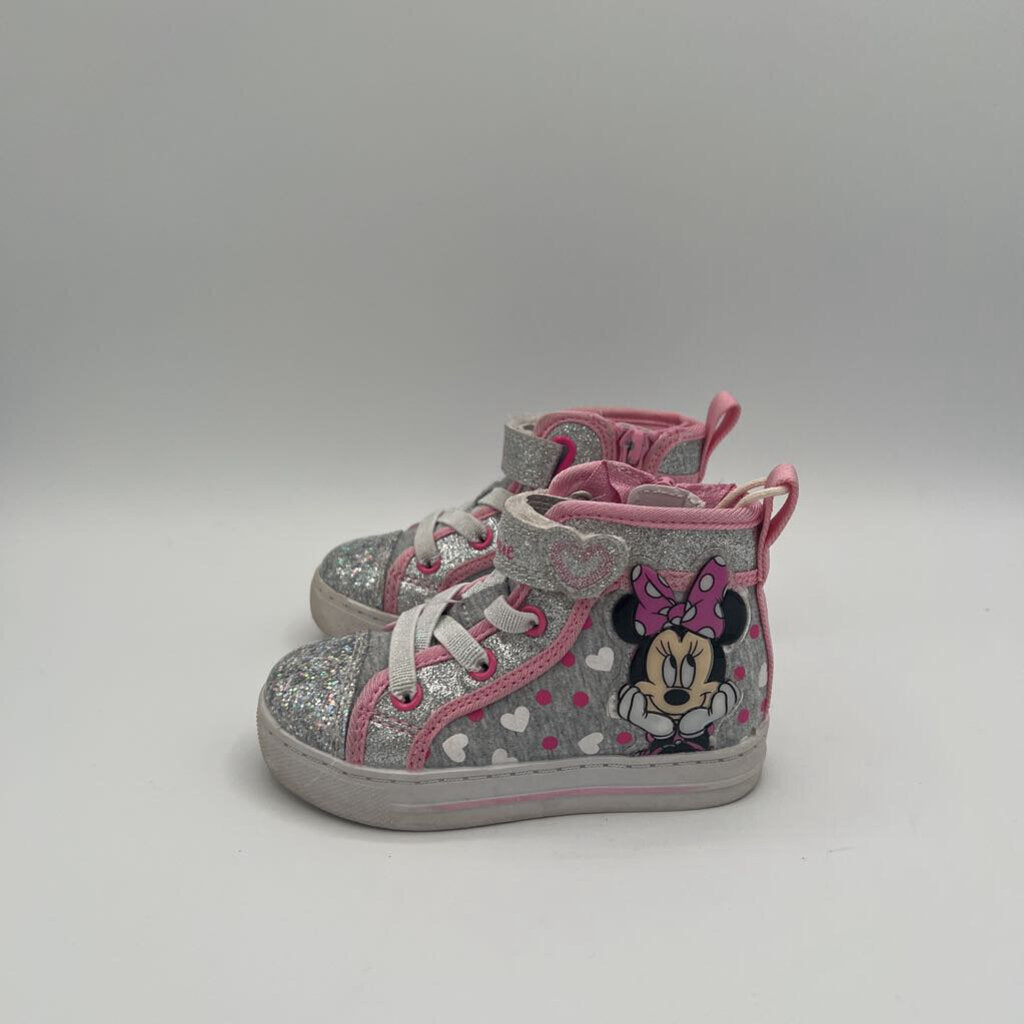 Zip Up High Tops / Minnie