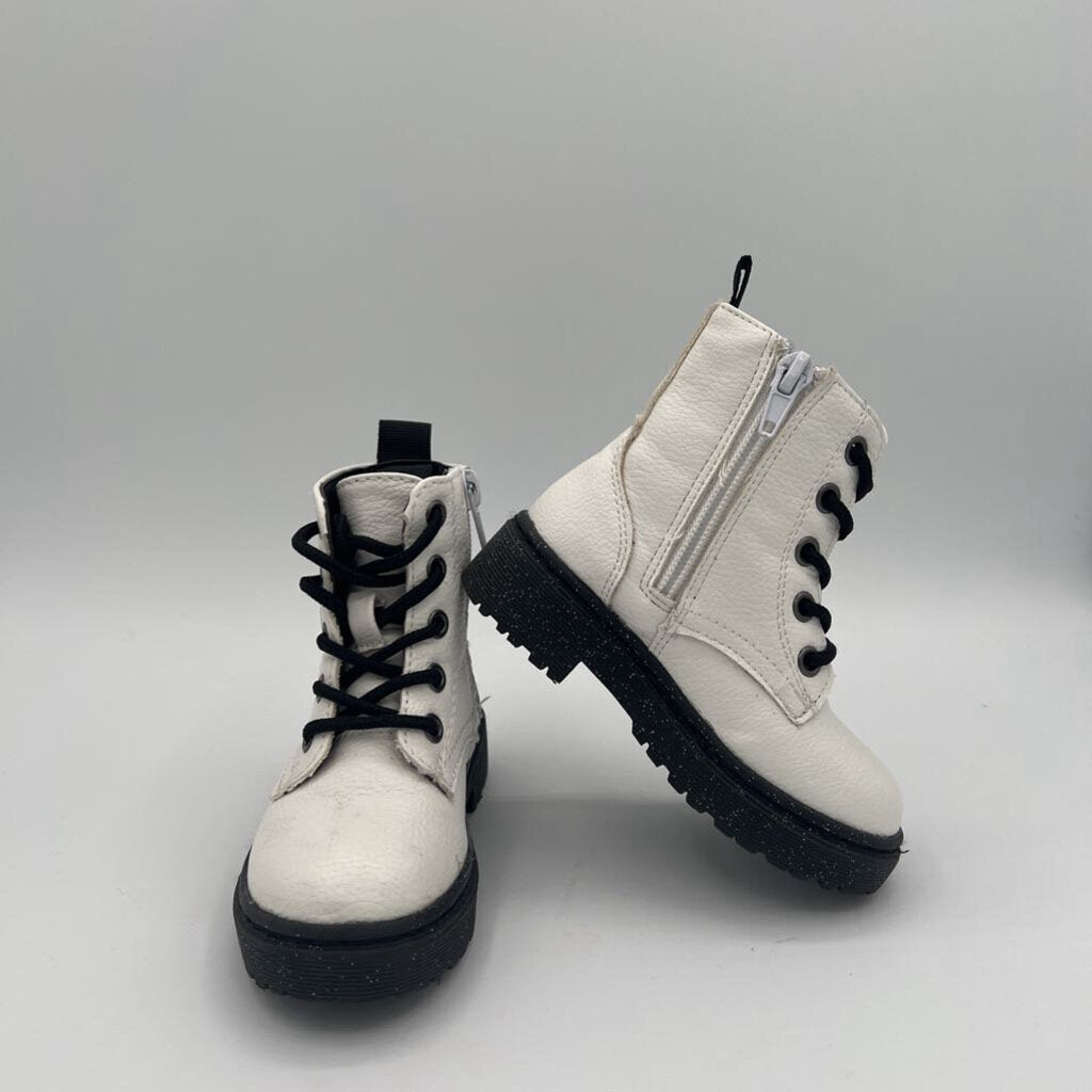 Zip Up + Lace Up High Tops Boots