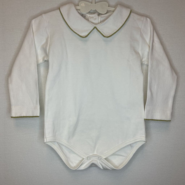 LS Footed Onesie / Peter Pan Collar