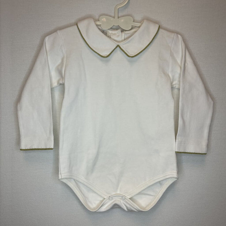 LS Footed Onesie / Peter Pan Collar