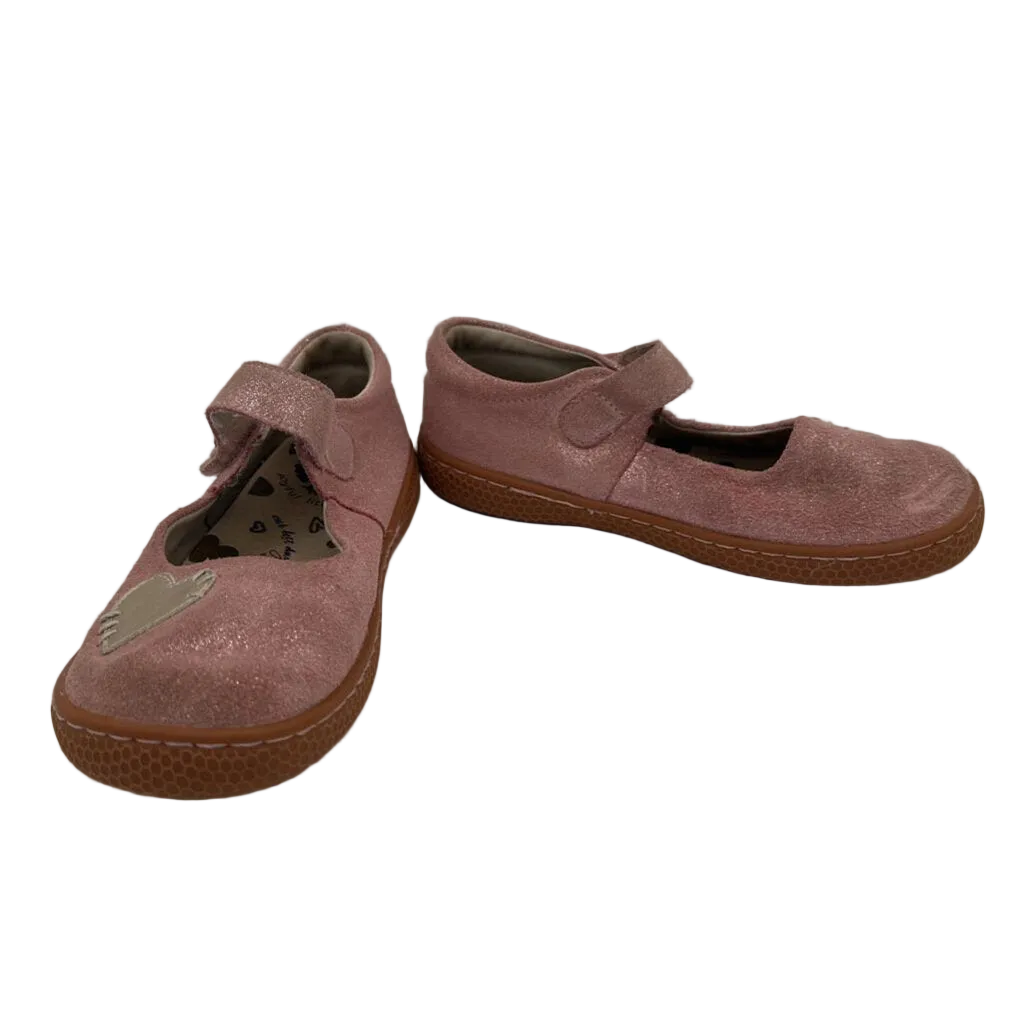 Velcro Clasp Glittery Mary Janes