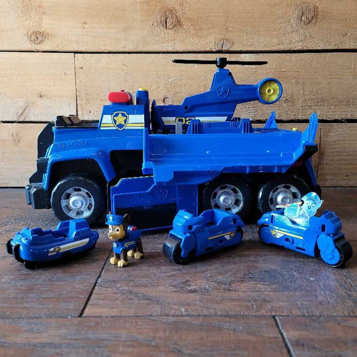 Police Rescue Cruiser 5 -in-1 + Accessory Bag