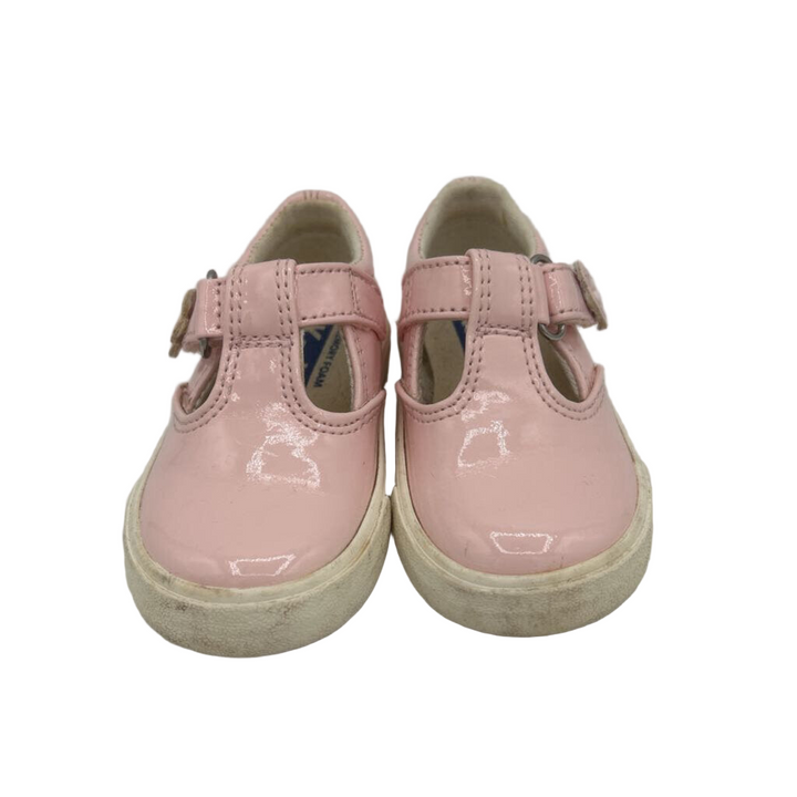 Velcro Patent Leather Mary Janes