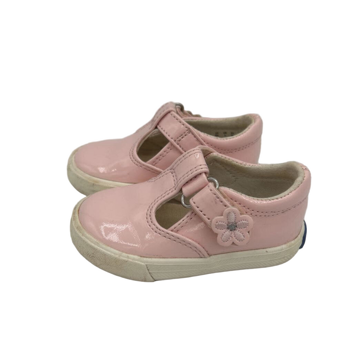 Velcro Patent Leather Mary Janes