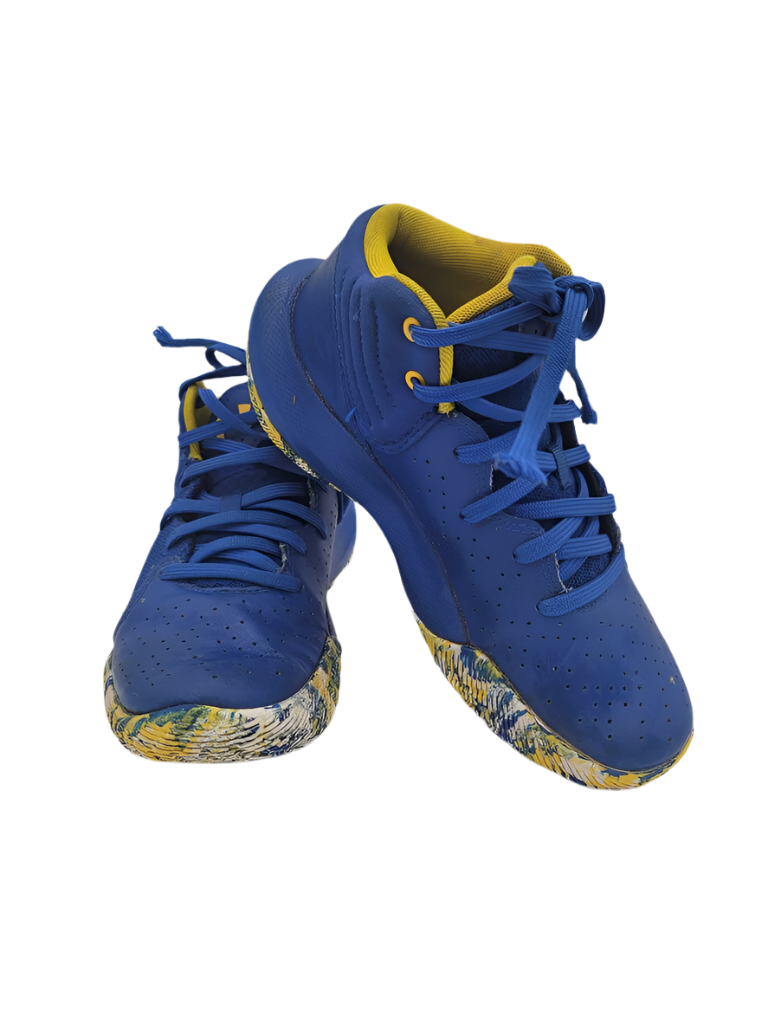 Lace Up Sneakers / Tie Dye Bottoms