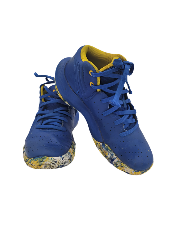 Lace Up Sneakers / Tie Dye Bottoms