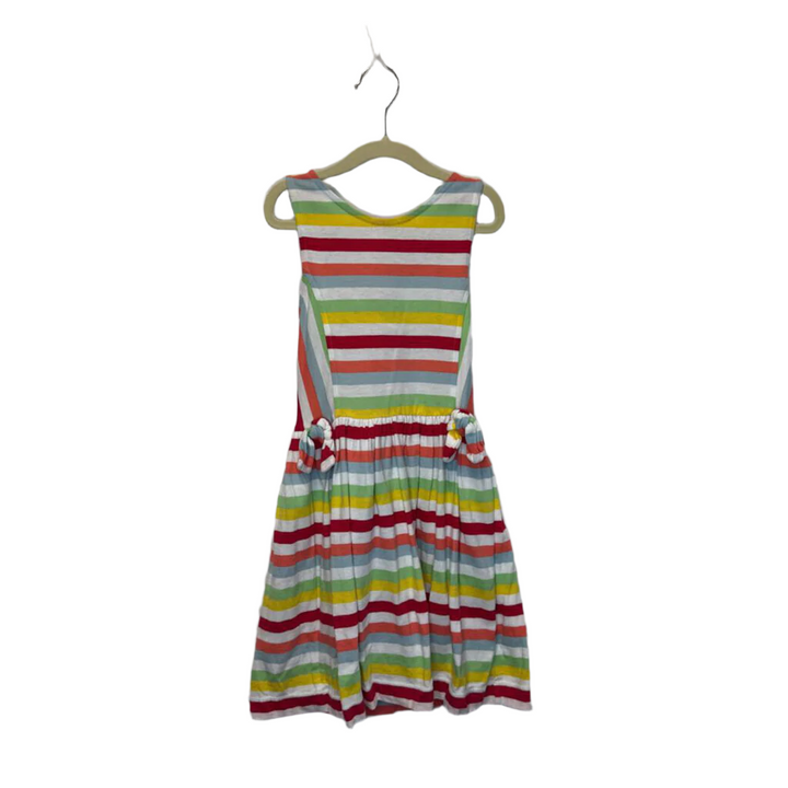 Sleeveless Dress/Rainbow Striped