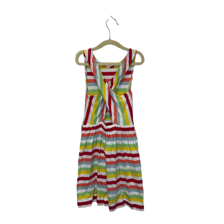 Sleeveless Dress/Rainbow Striped