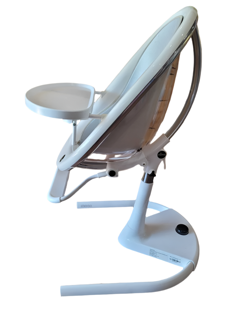 High Chair/Clear Acrylic Back