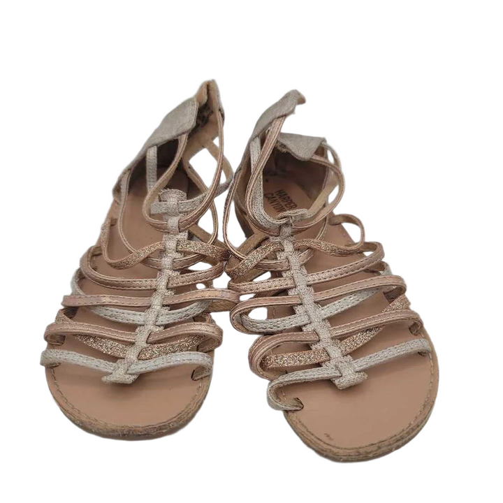 Zip Up Sandals
