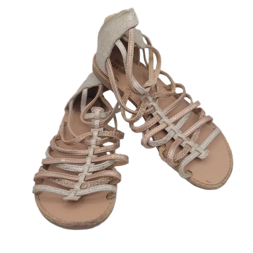 Zip Up Sandals