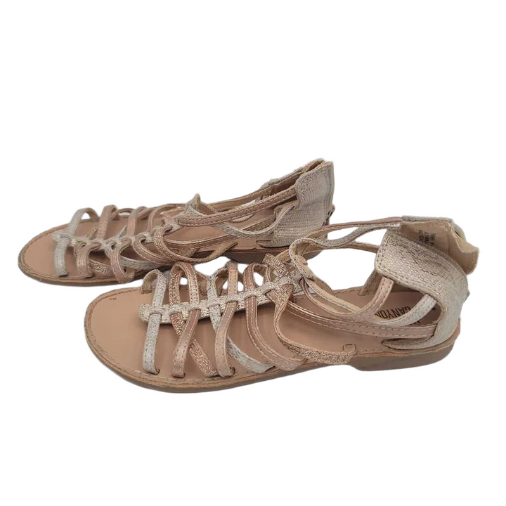Zip Up Sandals