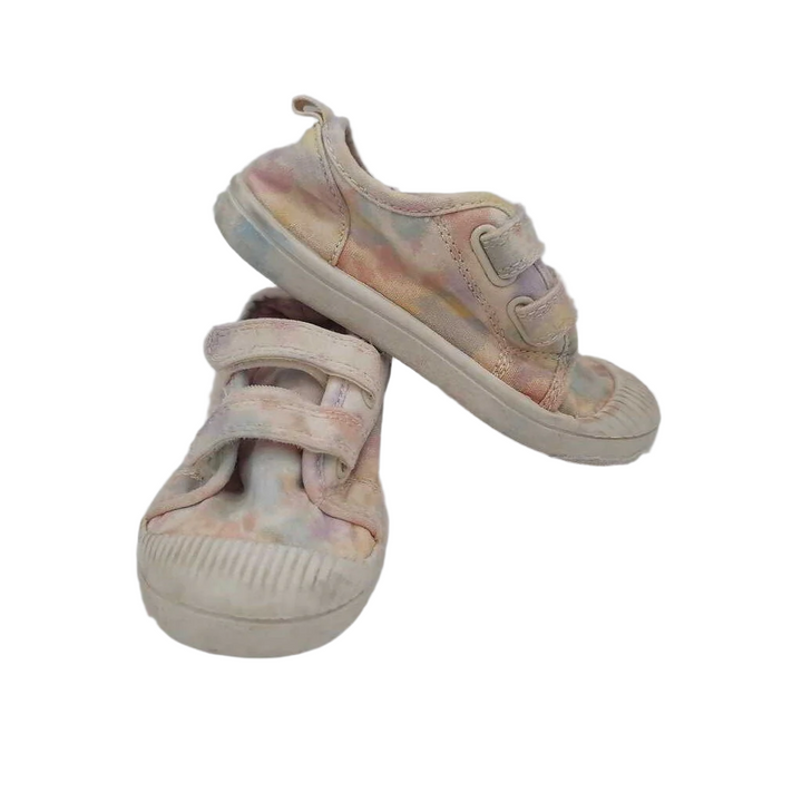 Velcro Tennis Shoes / Tie Dye