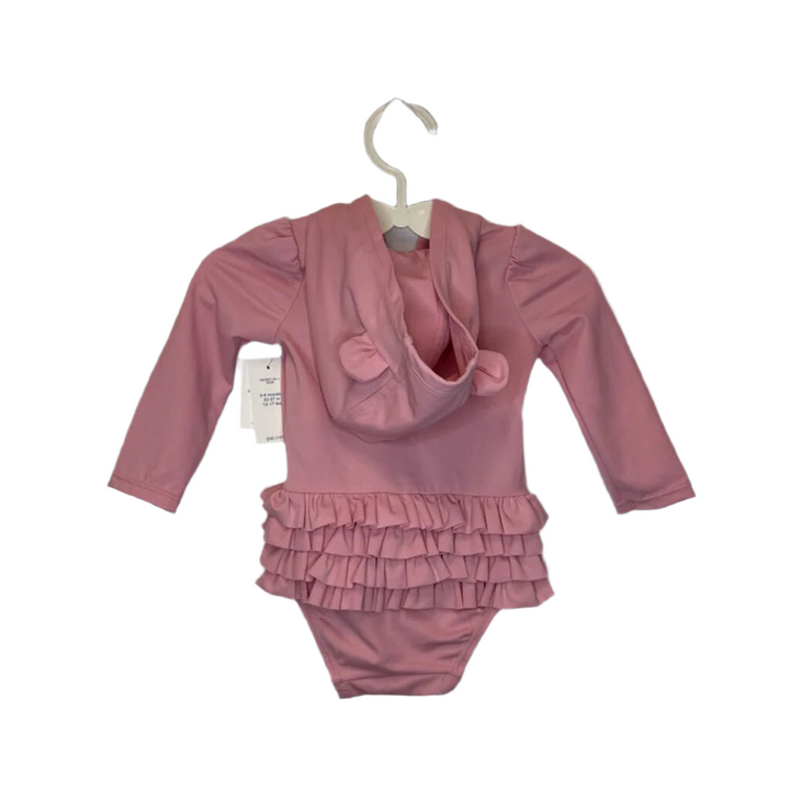 Hooded LS Swimsuit