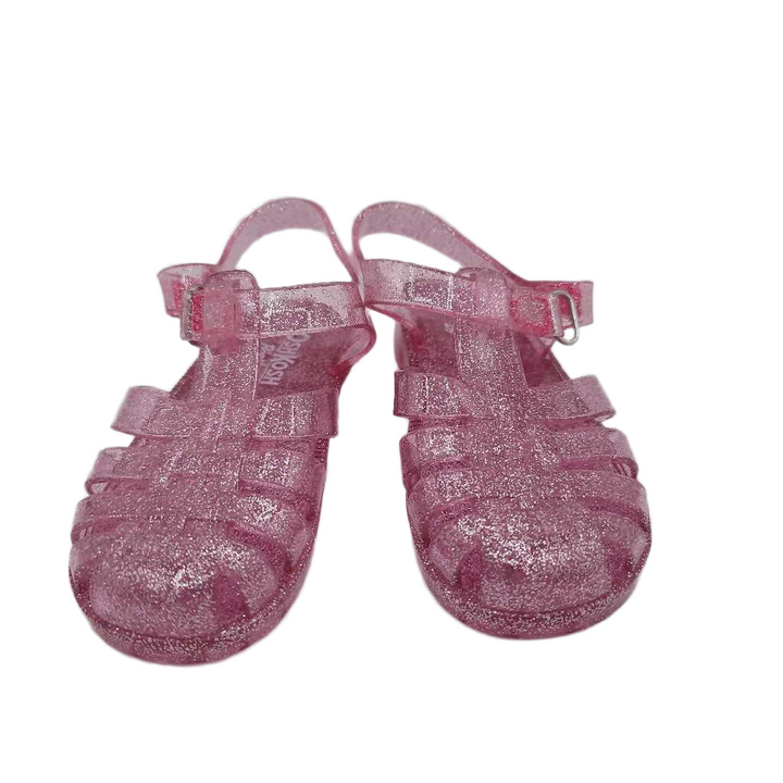 Velcro Clasp Jelly Sandals