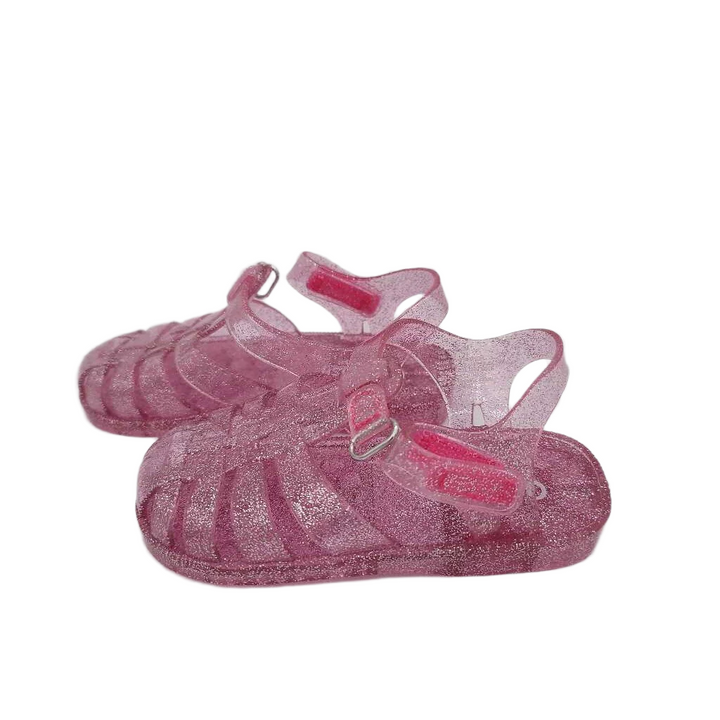 Velcro Clasp Jelly Sandals