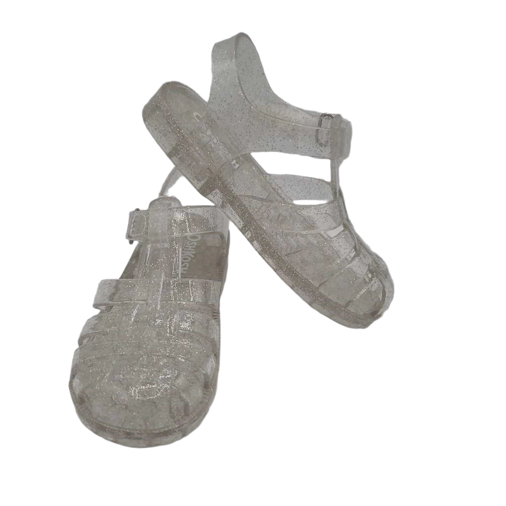 Velcro Clasp Jelly Sandals