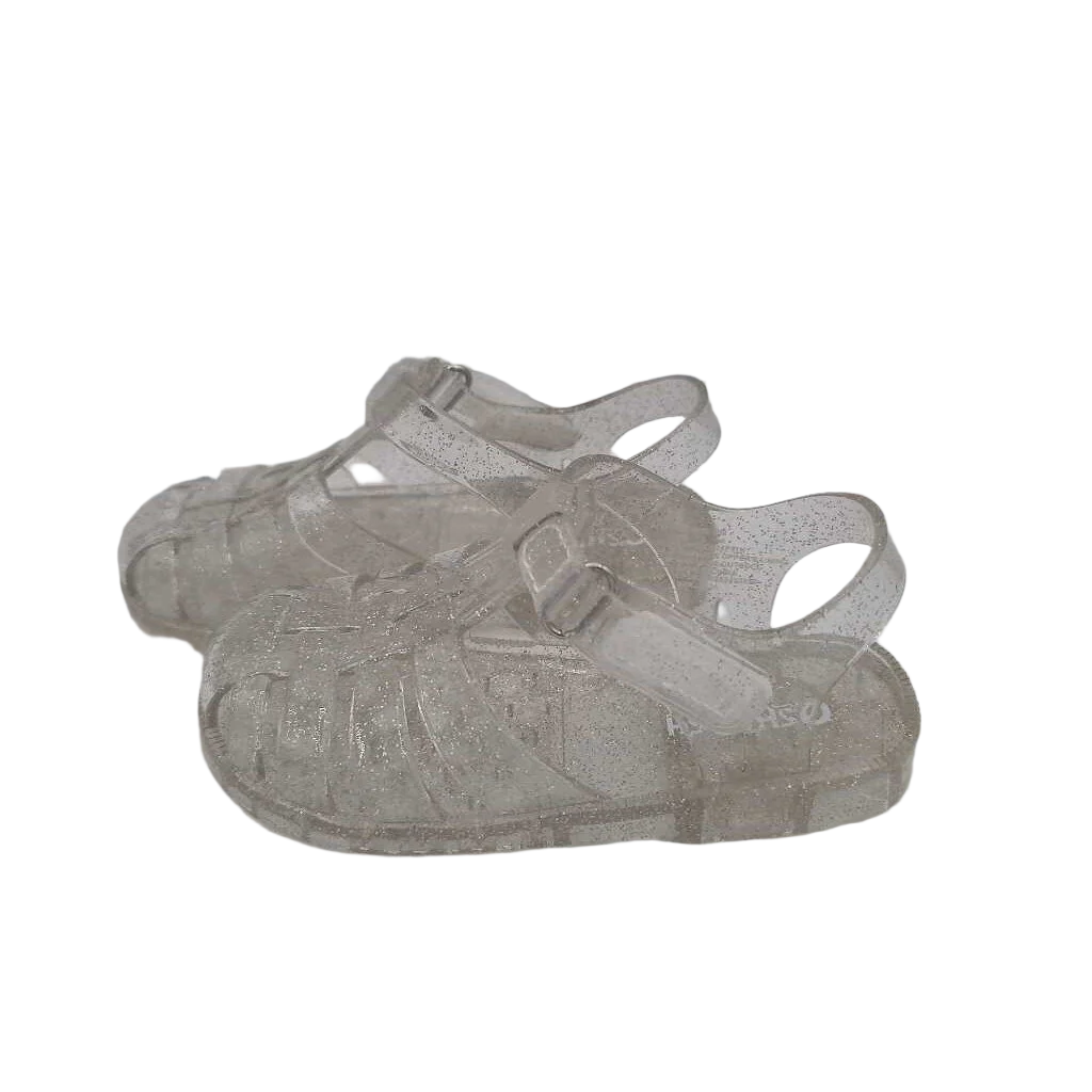 Velcro Clasp Jelly Sandals