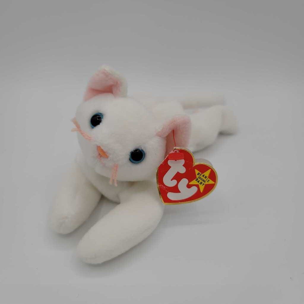White Cat Beanie