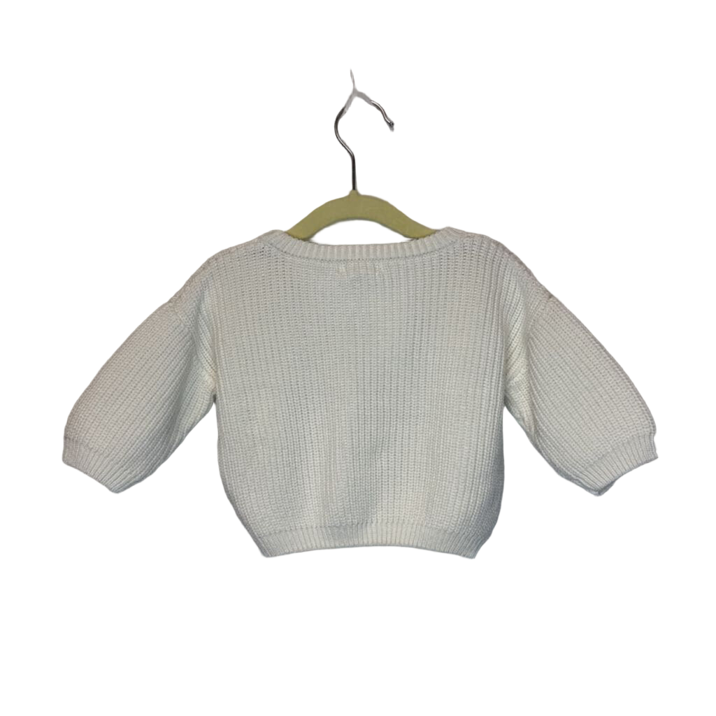 Cable Knit Crew Neck Sweater