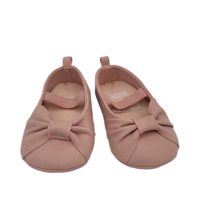 Soft Sole Slip On Shoes / Bow