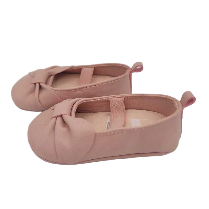Soft Sole Slip On Shoes / Bow