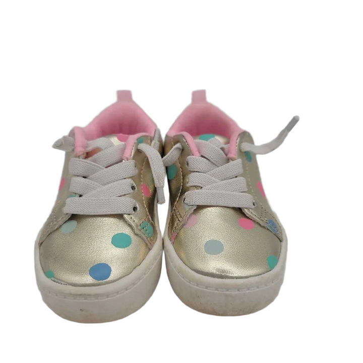 Lace Up Sneakers / Dots