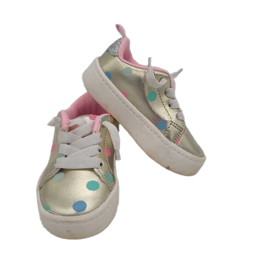 Lace Up Sneakers / Dots