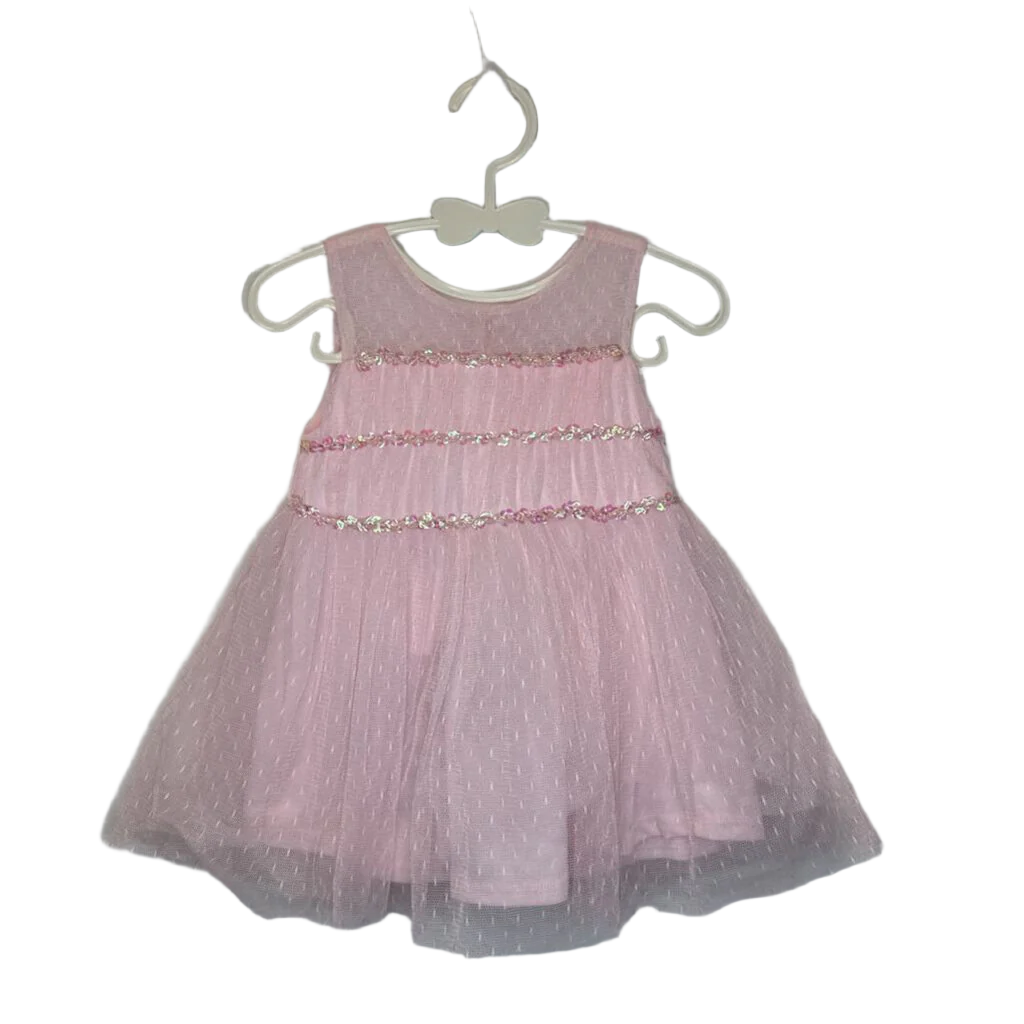 Sleeveless Tulle Dress