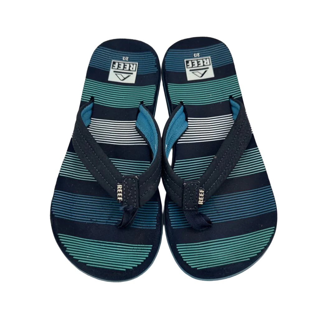 Slip On Striped Sandals