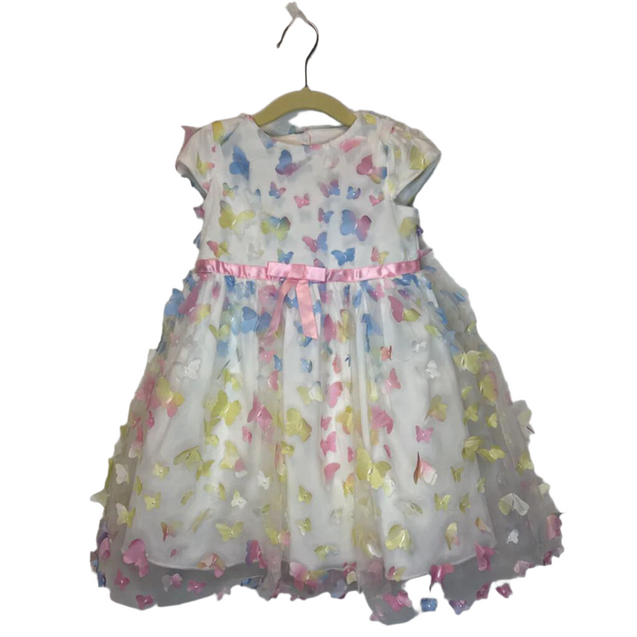 Cap Sleeve Butterfly Dress